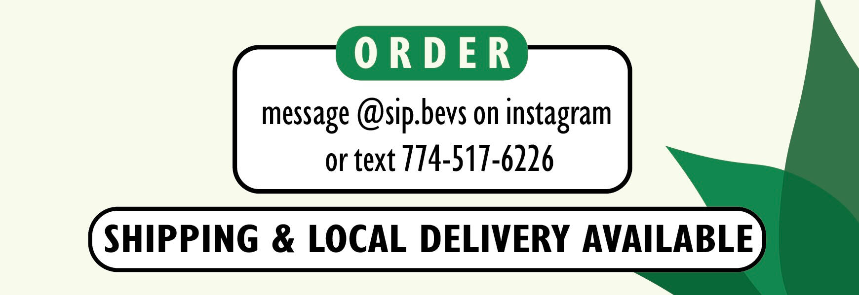 How to order from Sip?